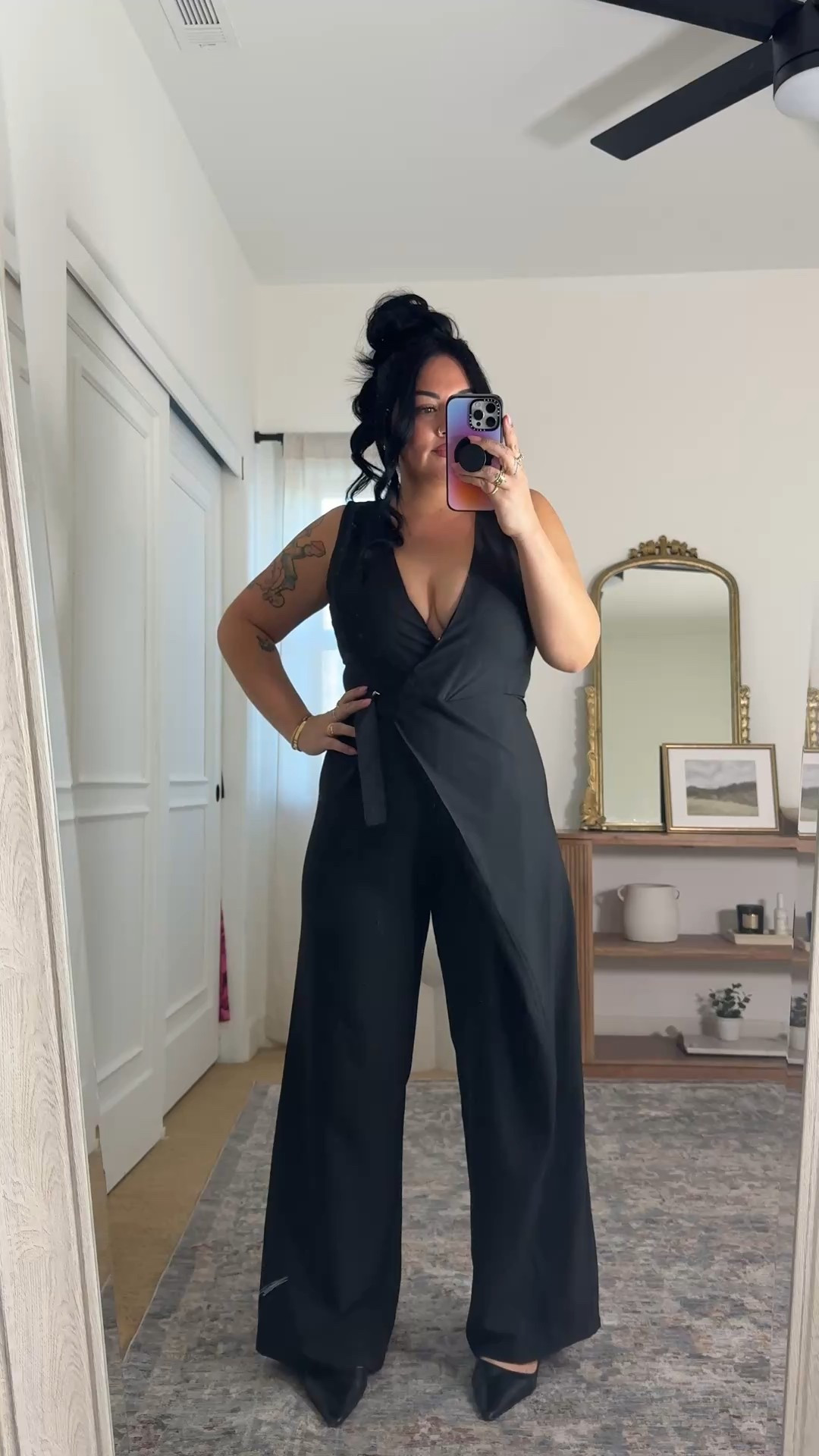 i’m wearing a size large in this express jumpsuit and i’m usually a size 14! 🖤

#LTKootd #LTKPlusSize #LTKWorkwear