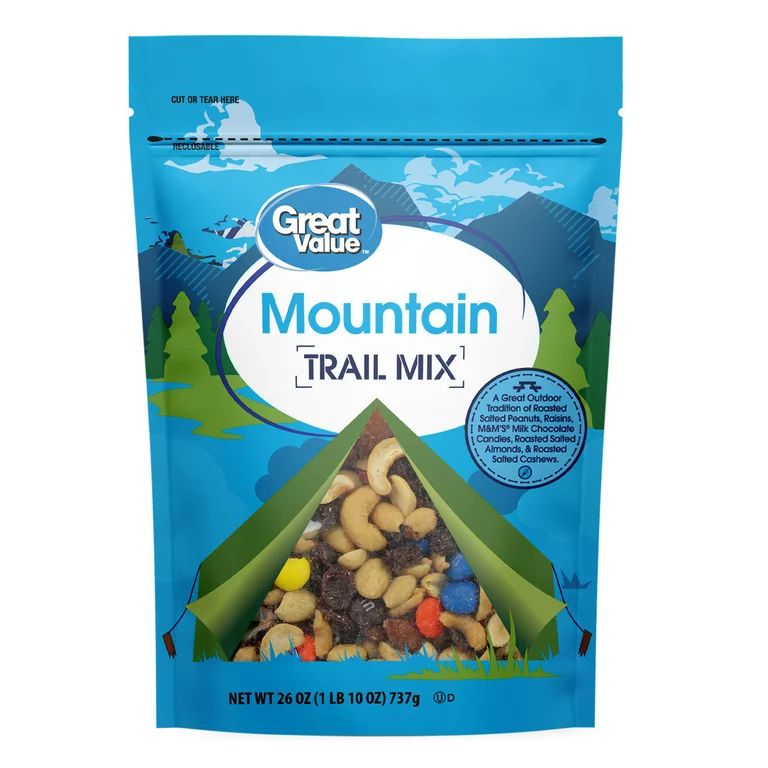 Great Value Mountain Trail Mix, 26 oz | Walmart (US)
