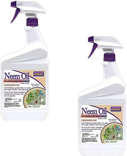 Bonide (BND022 - Ready to Use Neem Oil, Insect Pesticide for Organic Gardening (32 oz.) - 2 Pack | Amazon (US)
