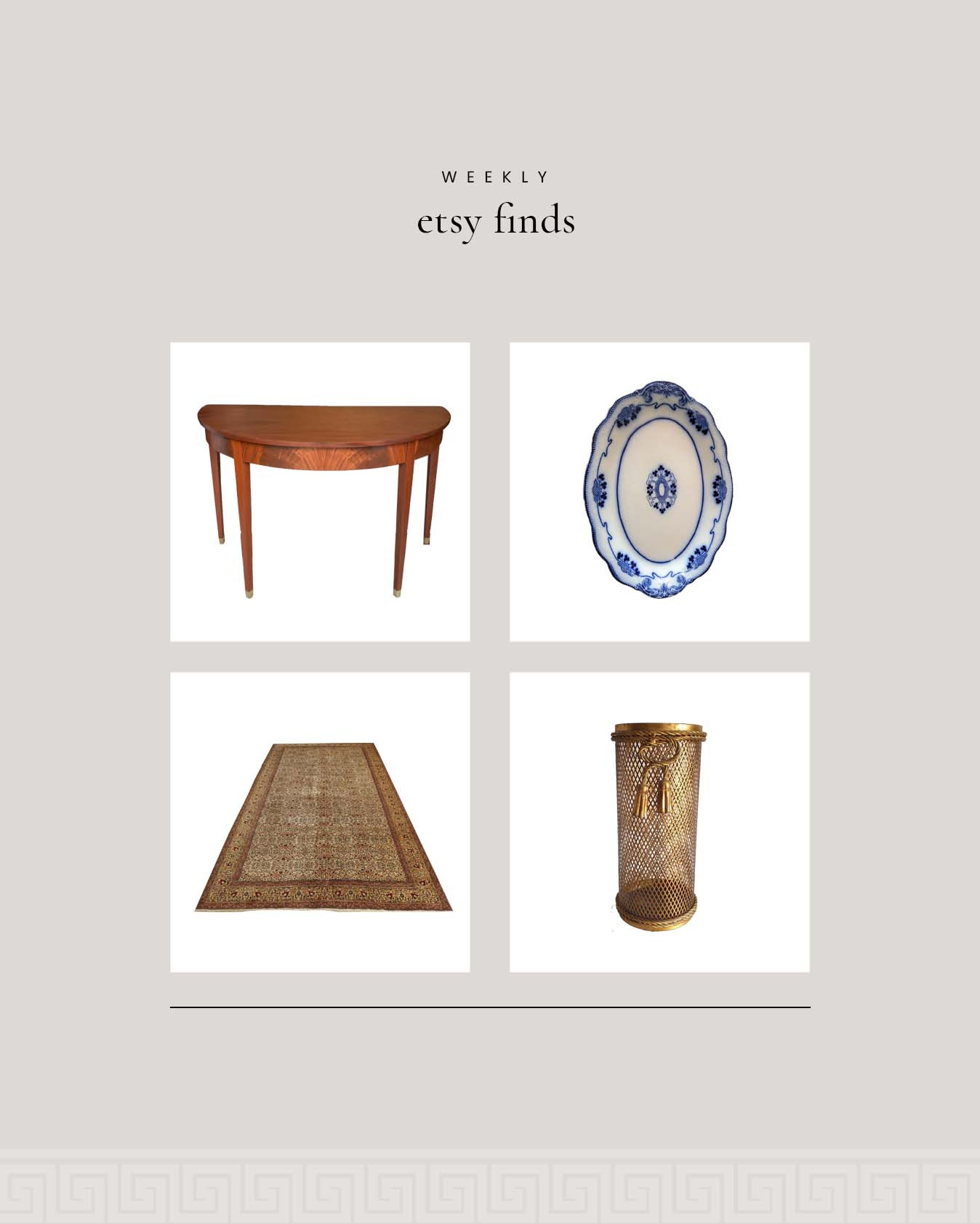 Weekly Etsy Finds : Handmade and Vintage Goods for Your Home 

 

#LTKHome