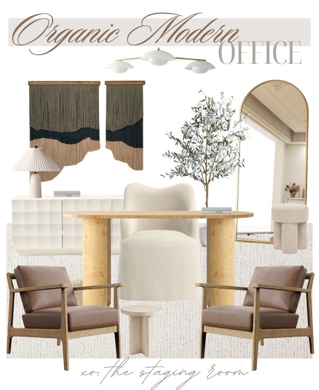 Home office, but make it chic ✨ 

A functional WFH setup that still feels elevated and promotes productivity 🤍
---

wood desk, office desk, home office, desk chair, accent chair, lounge chair, swivel chair, accent chairs, seating area, coffee table, wall art, office storage, console, console storage, bookshelf, office lighting, office decor, interior decor, chandelier  

 

#LTKcanada #LTKsale #LTKhome