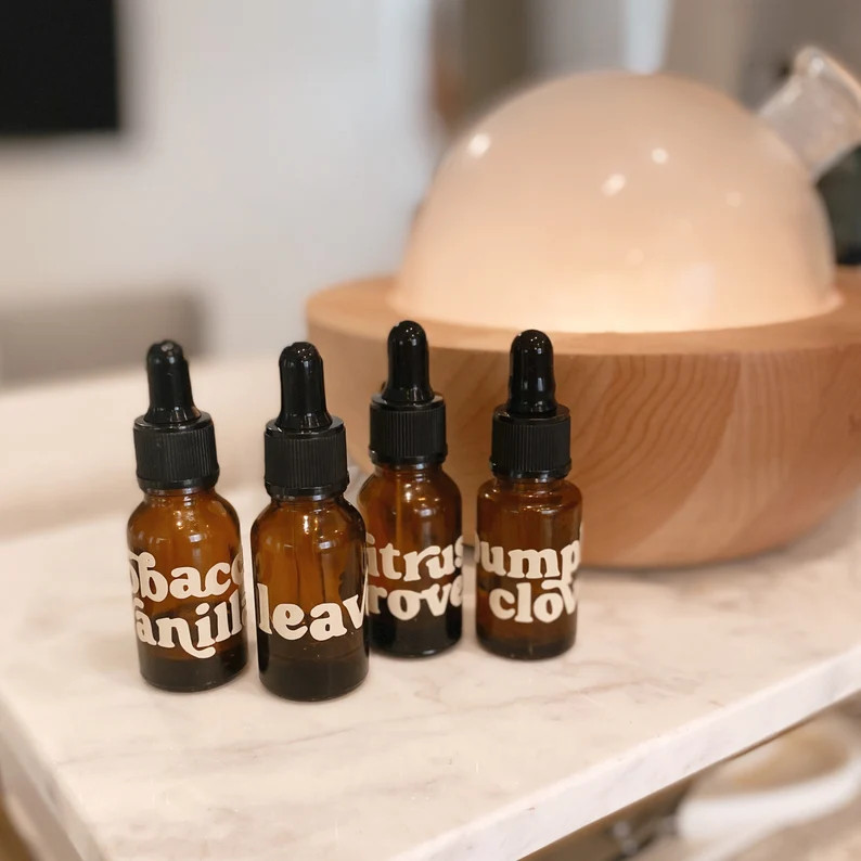 Fall Candle Diffuser Blends Fall Vibes Blend Card | Etsy | Etsy (US)