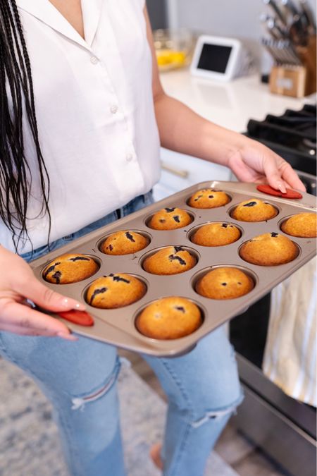 My favorite bakeware set is perfect for these blueberry muffins  

#LTKfamily #LTKunder100 #LTKhome