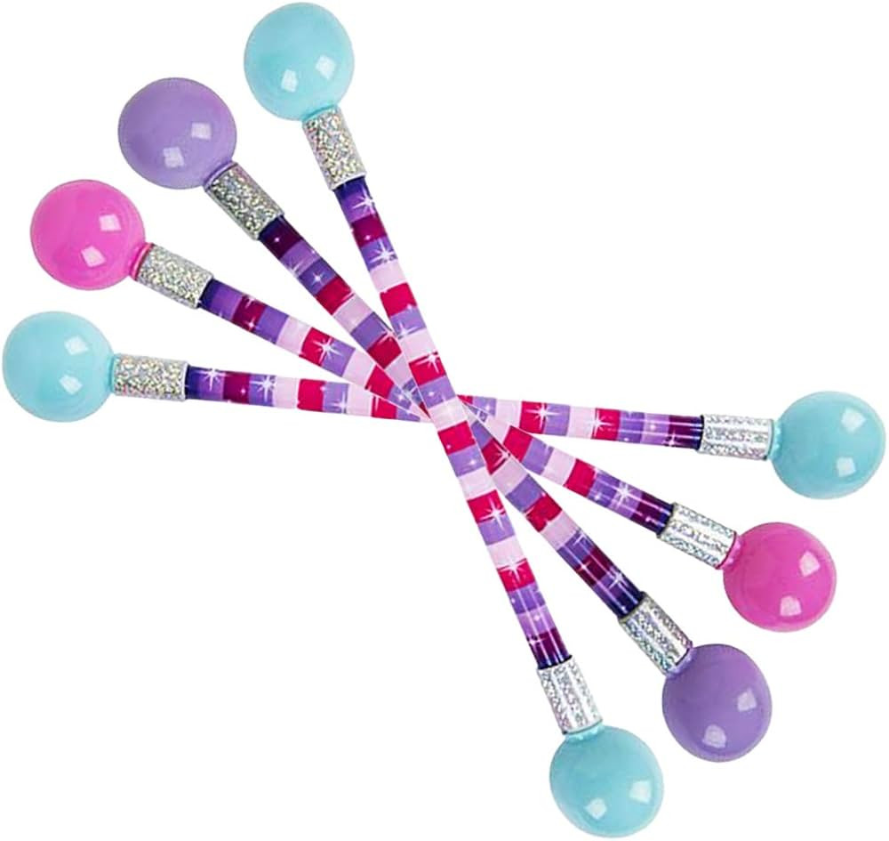 ArtCreativity Plastic 16” Inch Twirl Batons Set of 4 in Assorted Color Blue, Pink & Purple for ... | Amazon (US)