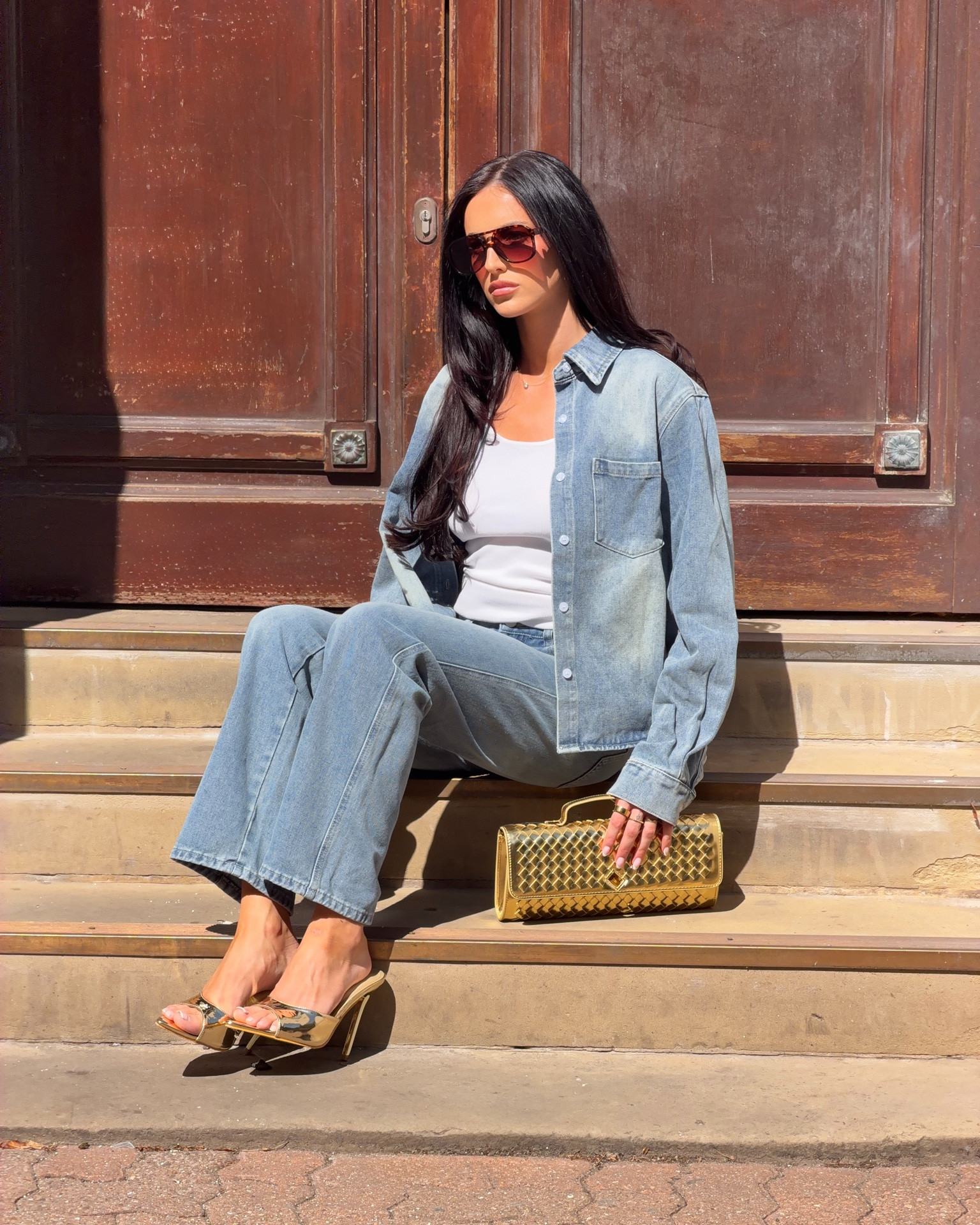 double denim is always a good idea

#LTKuk #LTKsummer #LTKeurope