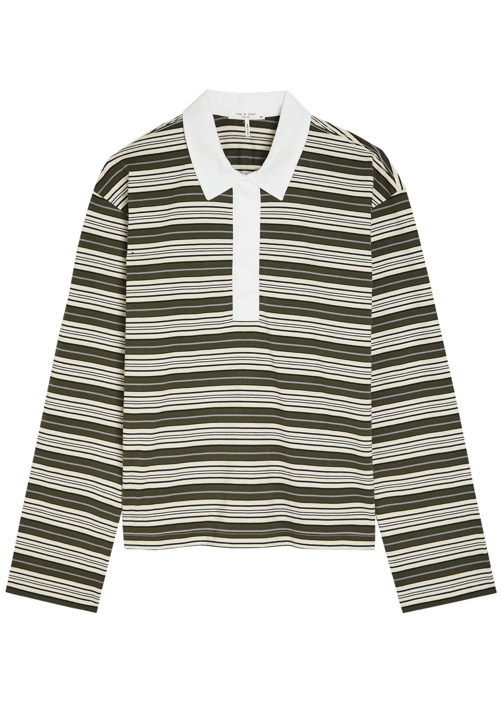 Kelly striped cotton polo top | Harvey Nichols