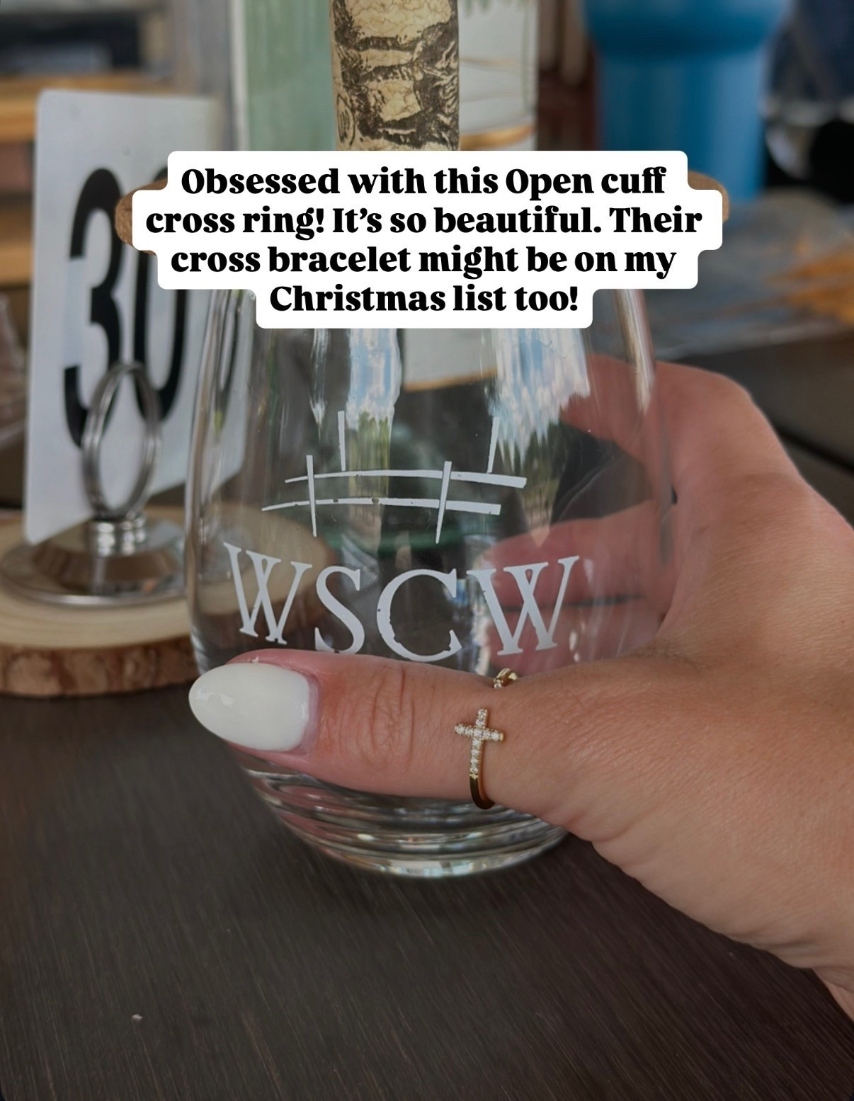 My favorite thumb ring  - Sami Jewels open cuff cross ring. A beautiful dainty ring made with thick 14k gold plated over sterling silver.
Wishing for the bracelet now😉

Be sure to use my
Promo // CLARKE20

//
Open cuff ring
Cross thumb ring
Gold plated thumb ring 

#LTKgrwm #LTKFindsUnder50 #LTKGiftGuide