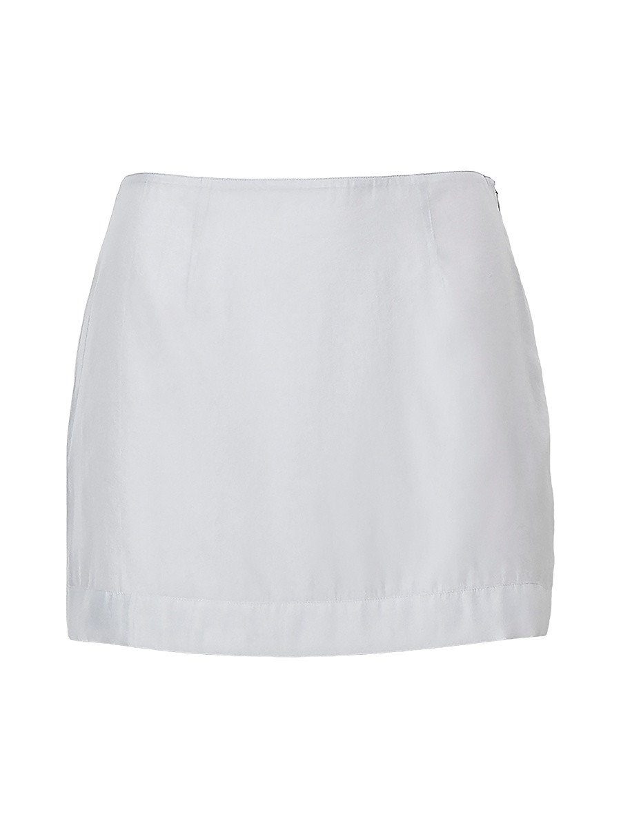 Women's Piper Organza A-Line Miniskirt - Grey - Size 0 | Saks Fifth Avenue