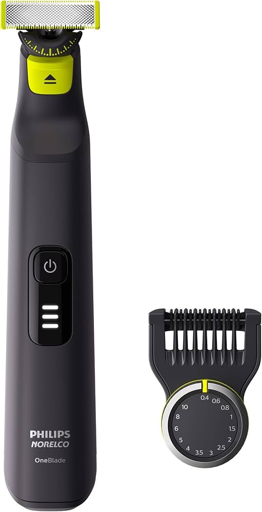 Philips Norelco OneBlade 360 Pro Hybrid Electric Trimmer, QP6531/70, Black | Amazon (US)