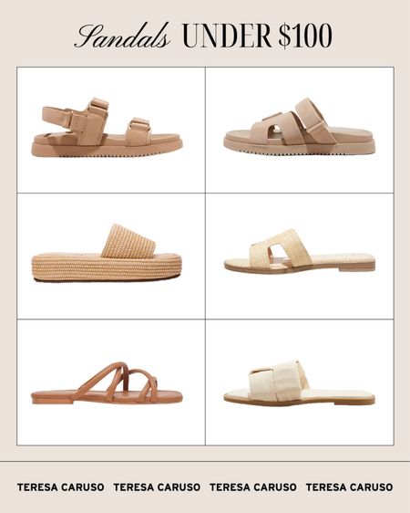 Cute sandals under $100!

#LTKshoecrush #LTKfindsunder100