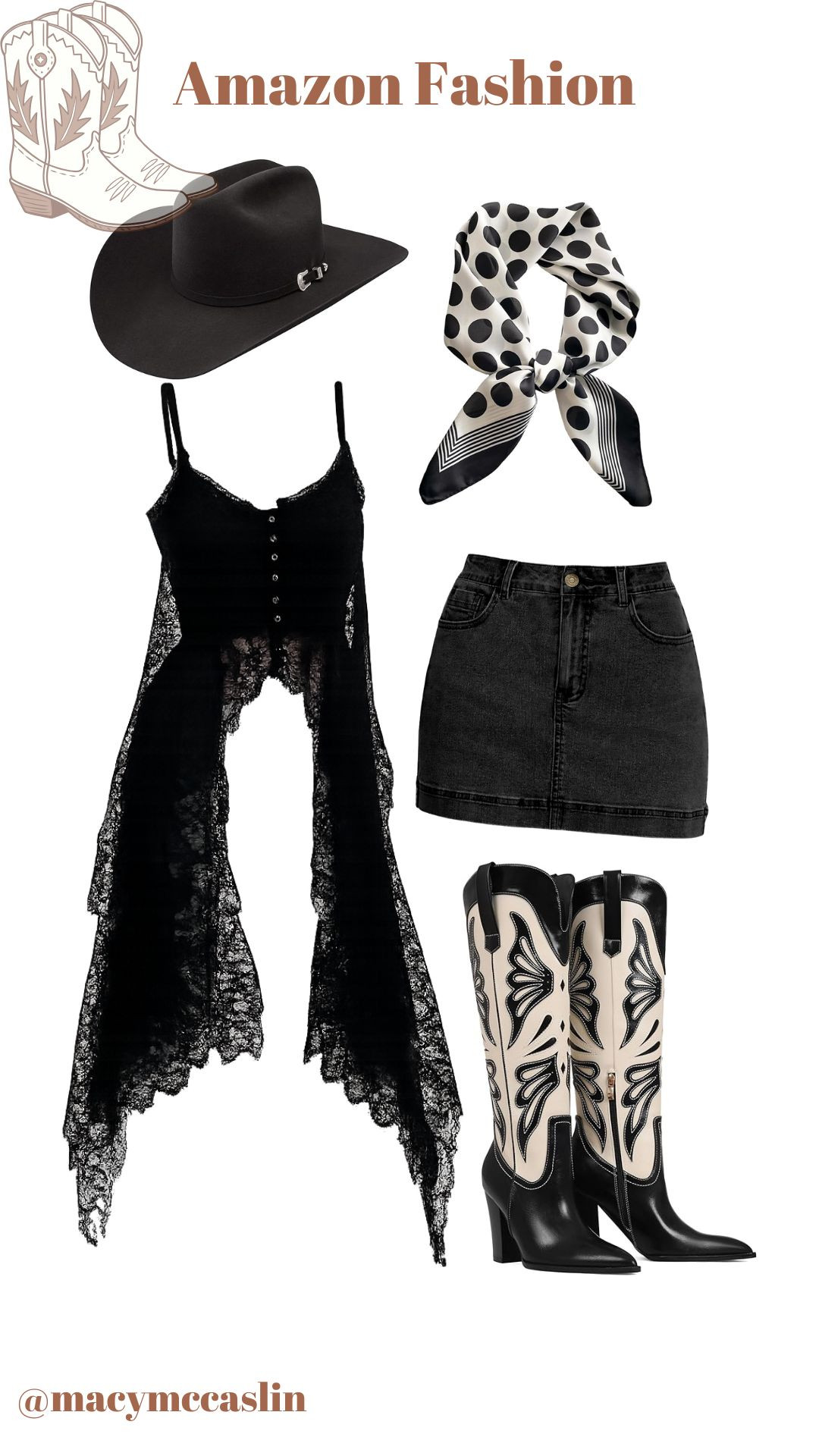 Loving my new western-inspired Amazon finds! Perfect for a boho-chic look. 🌵🤠 #westernchic 

 #LTKootd #LTKSeasonal #LTKSaleAlert