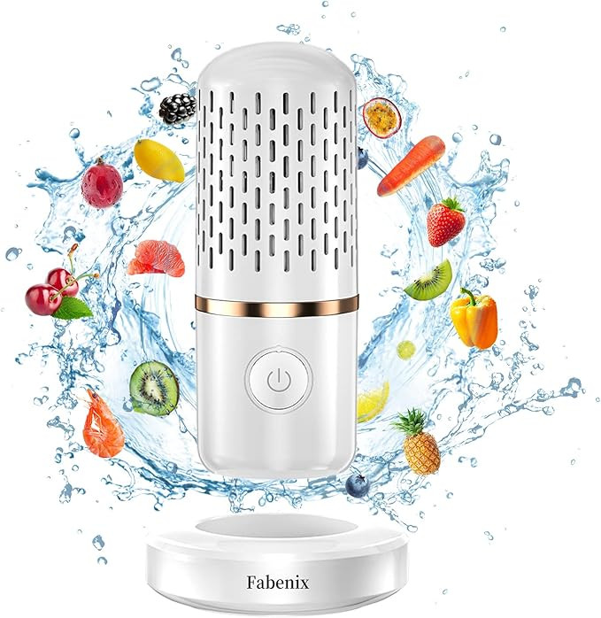 Fruit and Vegetable Cleaning Machine, Fruit and Vegetable Cleaner, USB Wireless Food Purifier, Cl... | Amazon (US)