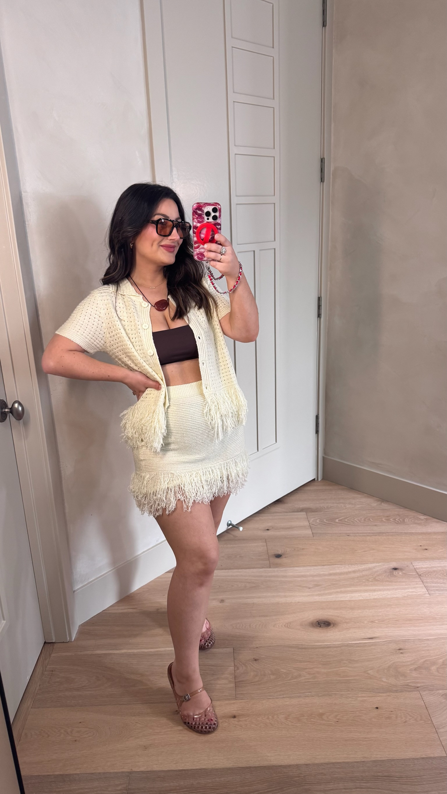 This is the coverup you will pack for every beach trip, pool day, and last minute vaycay! Obsessed is an understatement! 

🏝️For sizing, I am 5’0” & 140lbs

Set size small 
Bathing suit top size medium 
Bathing suit bottoms size large

#LTKPetite #LTKSwim #LTKTravel
