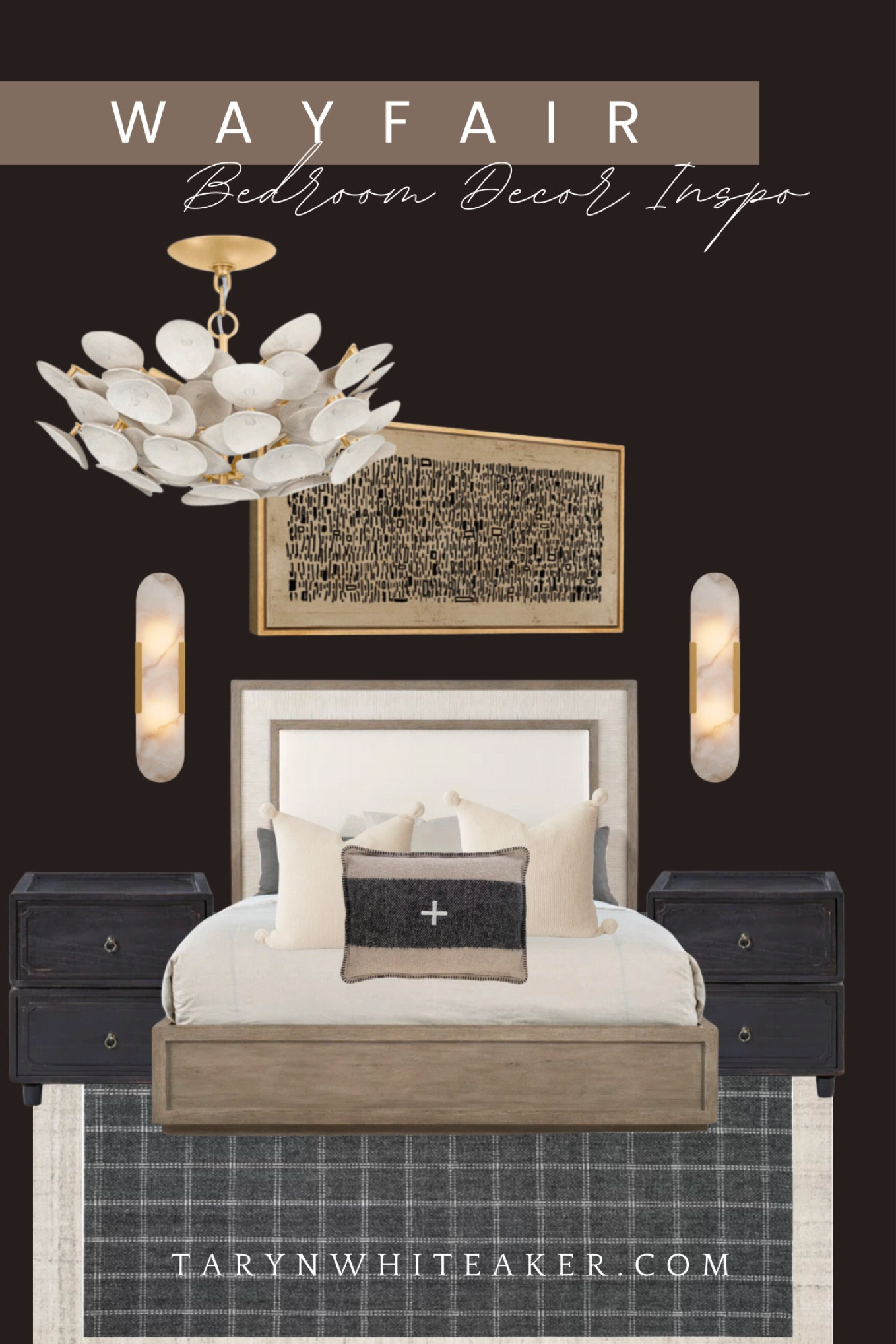 Modern transitional bedroom design inspo. Linking all these gorgeous chic yet cozy furniture and decor items from @wayfair, they are always my go-to when planning my next room makeover.
#wayfair #ad #wayfairpartner

#LTKHome #LTKStyleTip