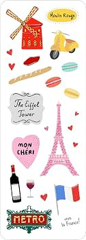 Paris Sticker Set (over 90 stickers) (Sticker Sheets) | Amazon (US)