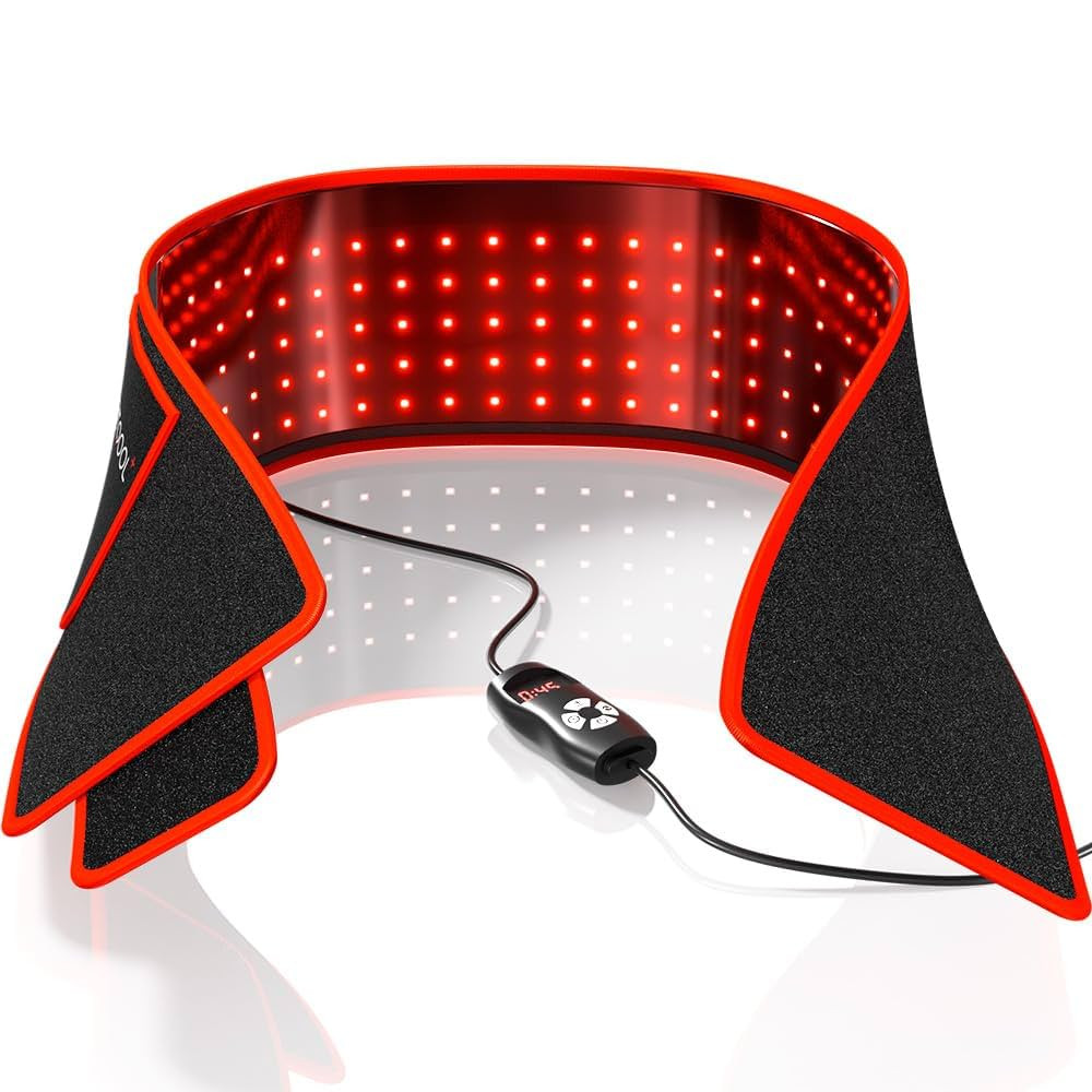 BestQool Red Light Therapy Belt, Infrared Light Therapy & Red Light Therapy for Body, Pads Wearab... | Amazon (US)