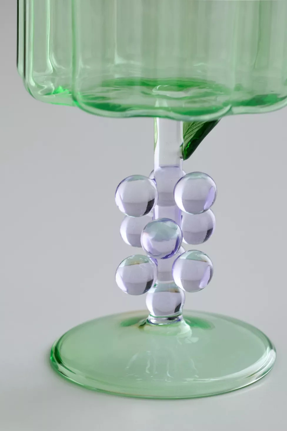 Grape Stemmed Goblet | Urban Outfitters (US and RoW)