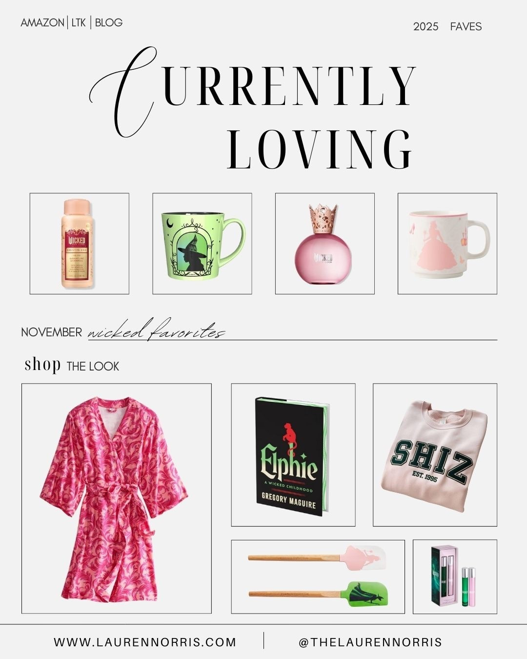 Wicked: For Good is one of the most amazing things I’ve ever seen, and these are all of the products I have been loving! 💕💚

#LTKFindsUnder50 #LTKFindsUnder100 #LTKGiftGuide