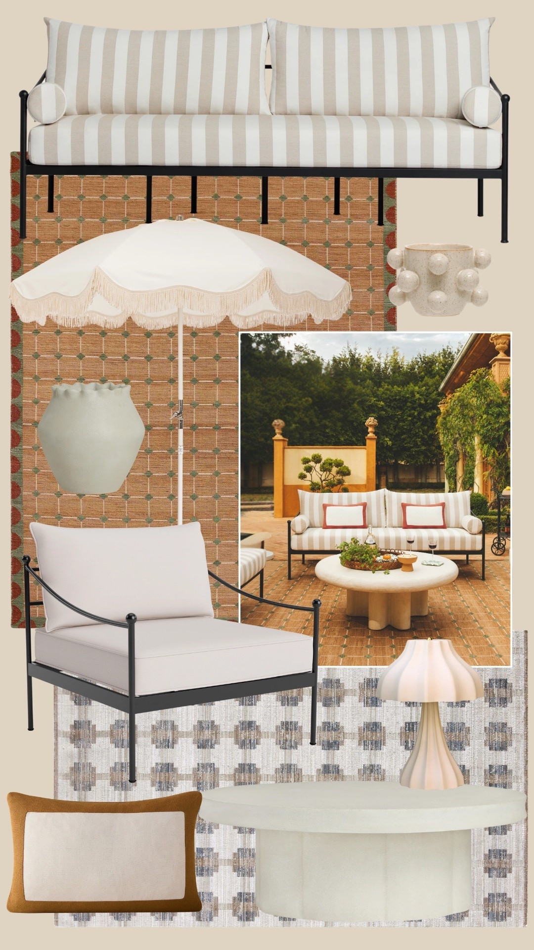 Refresh your outdoor patio space with these luxurious design finds! 

#LTKHome
