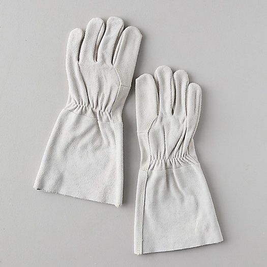 Suede Gauntlet Garden Gloves | Terrain