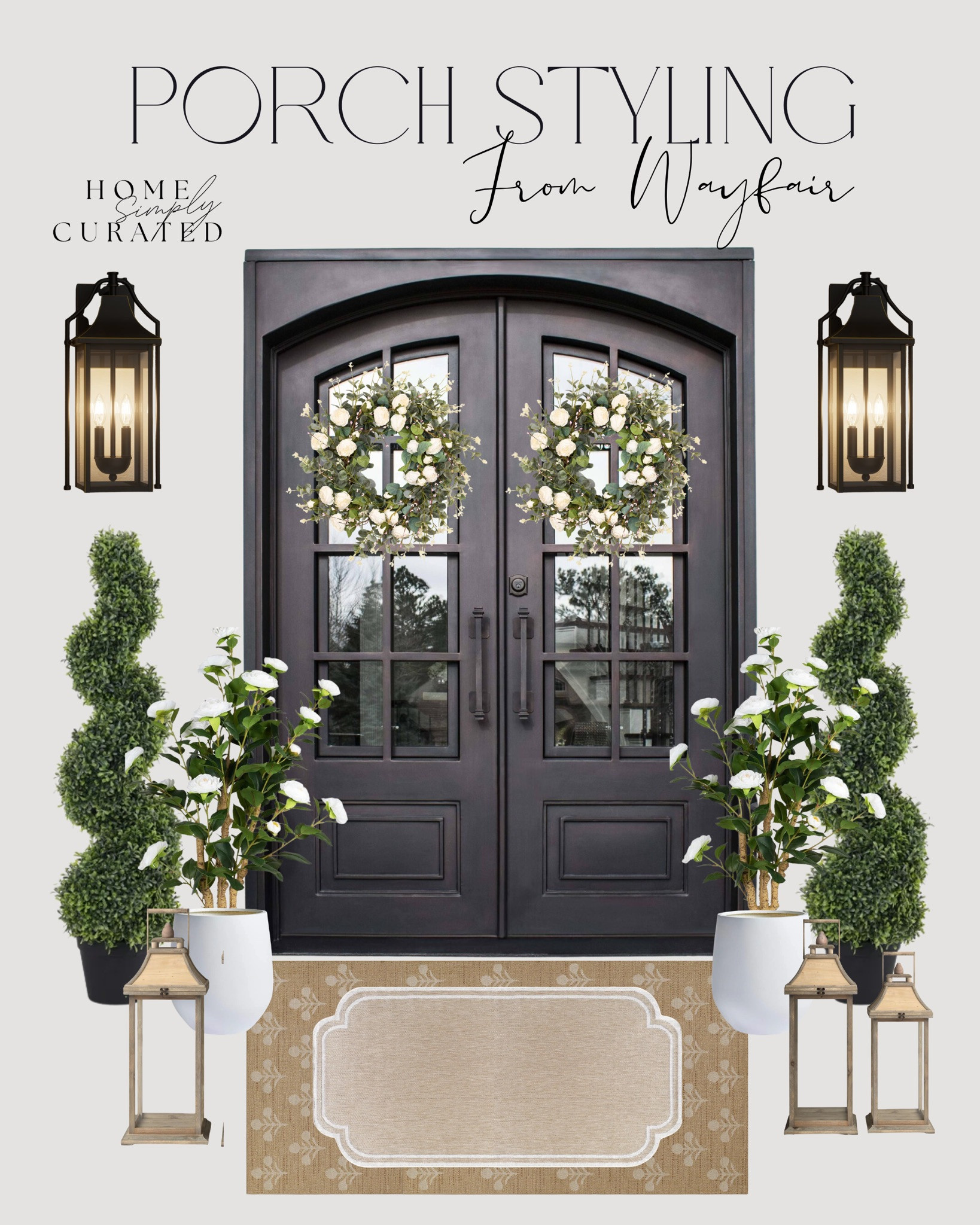 💚  🤍 Styling with simple greens & whites for a timeless look!

Wayfair finds, porch decor, front porch inspo 

#LTKSeasonal #LTKHome #LTKdayinmylife