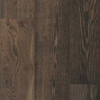 Malibu Wide Plank Bodega French Oak 3/8 in. T x 6.5 in. W Water Resistant Wirebrushed Engineered ... | The Home Depot