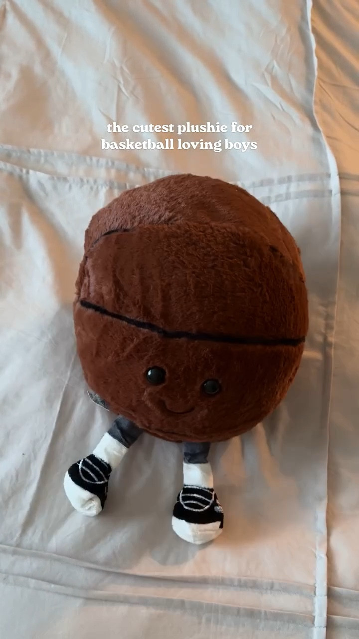 if cozy and sporty had a baby it would be this 🥹🏀 drop “BASKETBALL” for the link!

this plushie is SO soft, shelf-worthy, and actually the cutest thing ever 😭 like one of those tiny things that somehow makes childhood feel extra safe + cozy.

& if your kid is in their sports era?? they also have football, billiard, rugby, and volleyball versions 🏈🎱🏉🏐 
#amazonfinds #boymomlife #giftideasforkids #kidsroomdecor #cozymom

#LTKmomlife #LTKKids #LTKValentine