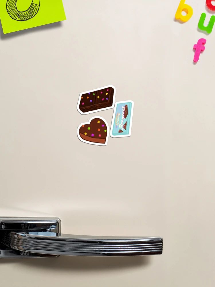Cosmic Galaxy Brownie  Magnet | Redbubble (US)