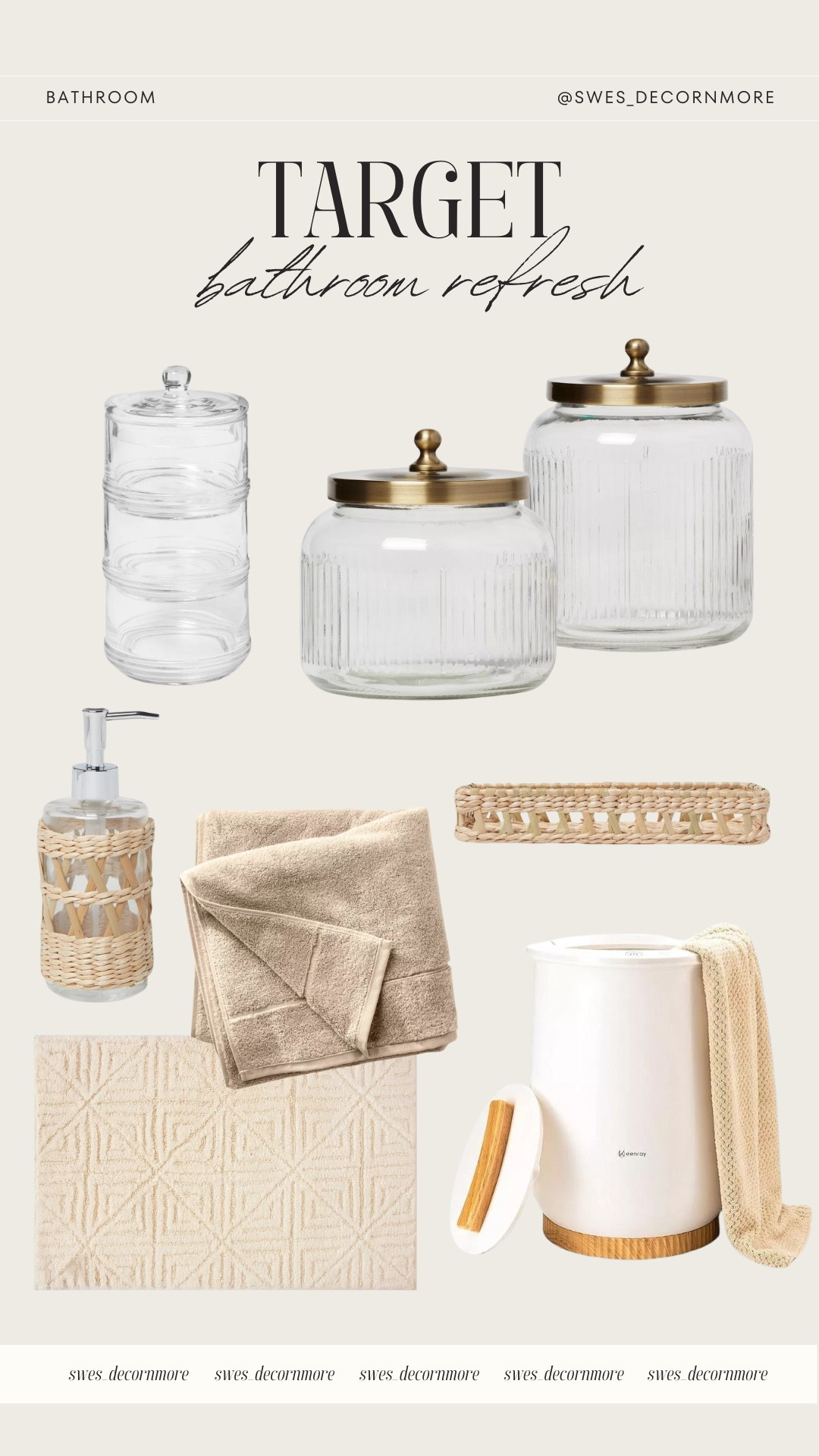Give your bathroom a glow-up with Target’s refresh-worthy finds! From plush towels to chic organizers, create a spa-like vibe at home.

#LTKHome #LTKStyleTip