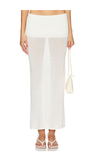 Danni Skirt in White | Revolve Clothing (Global)