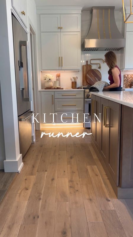 Indoor / Outdoor Runner and tip to keep edges down

So soft to the touch and performance fabric. 

Runner. Neutral style. Neutral decor. Kitchen style. Kitchen decor. Kitchen rug. Kitchen ideas  

#LTKhome #LTKstyletip #LTKVideo