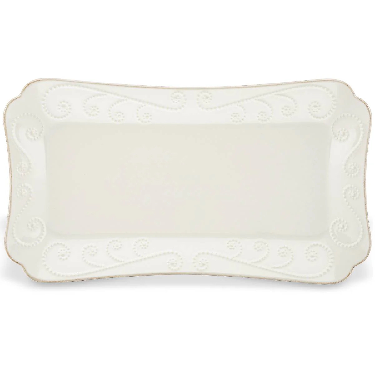 French Perle White Hors D'oeuvres Tray | Lenox