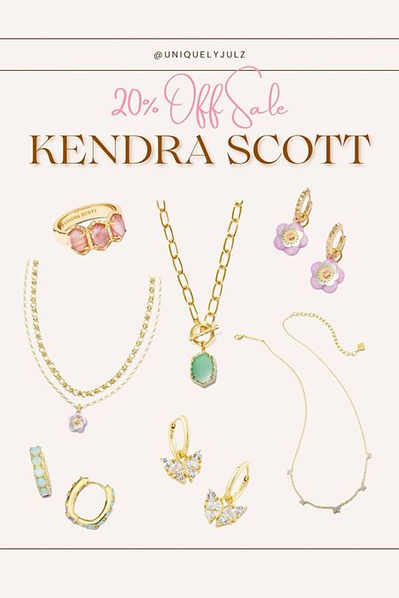 Kendra Scott 20% off sale!
Spring jewelry
Earrings
Necklace
Ring
Easter basket
Mother’s Day gift guide 
Festival jewelry



#LTKFestival #LTKsalealert #LTKfindsunder50