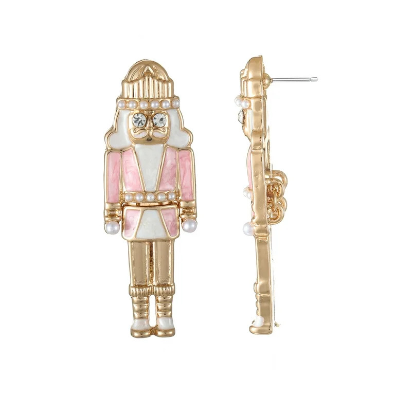 Packed Party Nutty Nutcracker Earrings | Walmart (US)