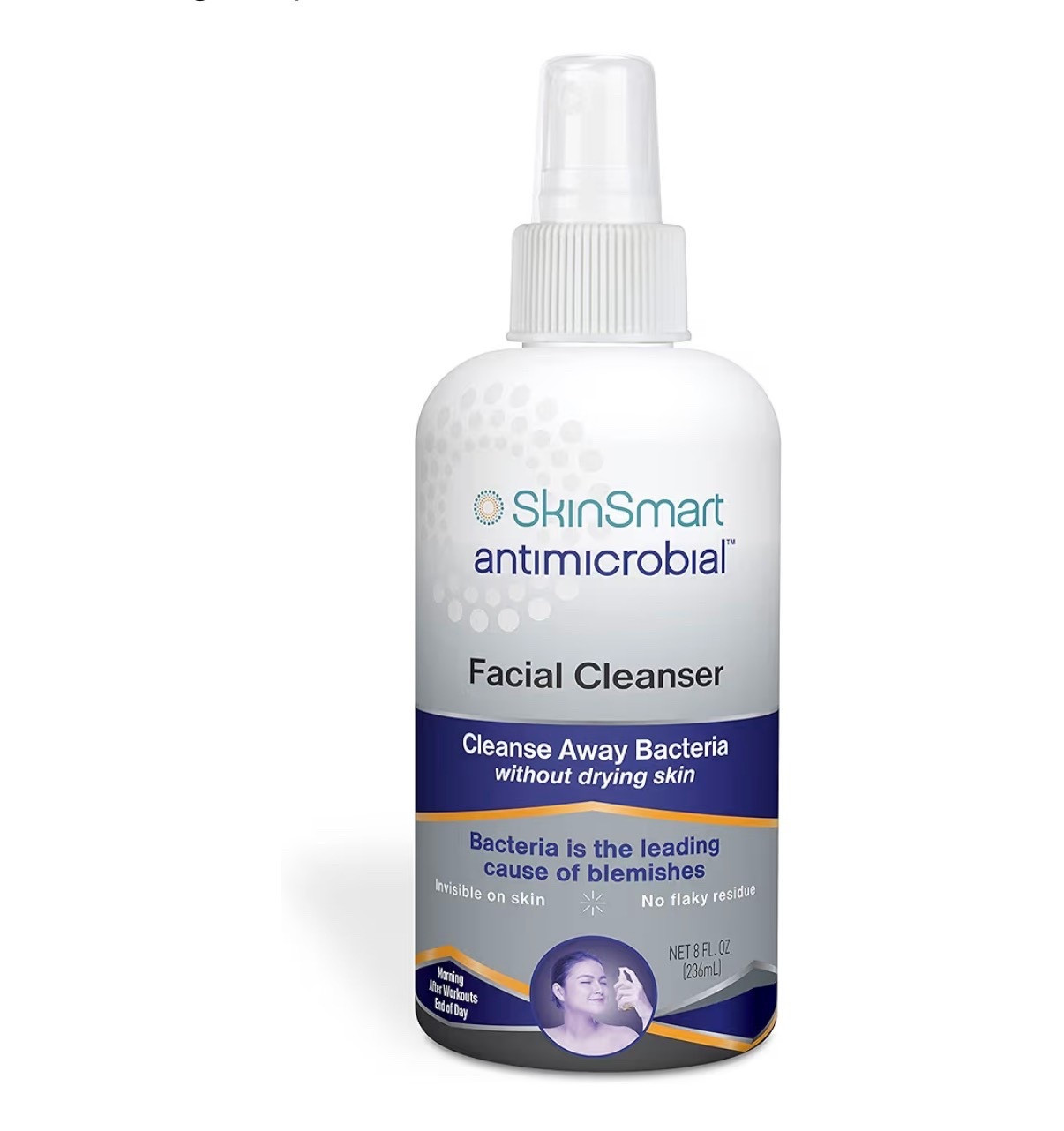 SkinSmart Antimicrobial Facial Cleanser for Breakouts & Blemishes; Hypochlorous Acid Formula Targets Bacteria to Reduce Skin Irritation and Flush Pores Clean, 8 oz Spray, All Ages & All Skin Types


#LTKgrwm #LTKSpringSale