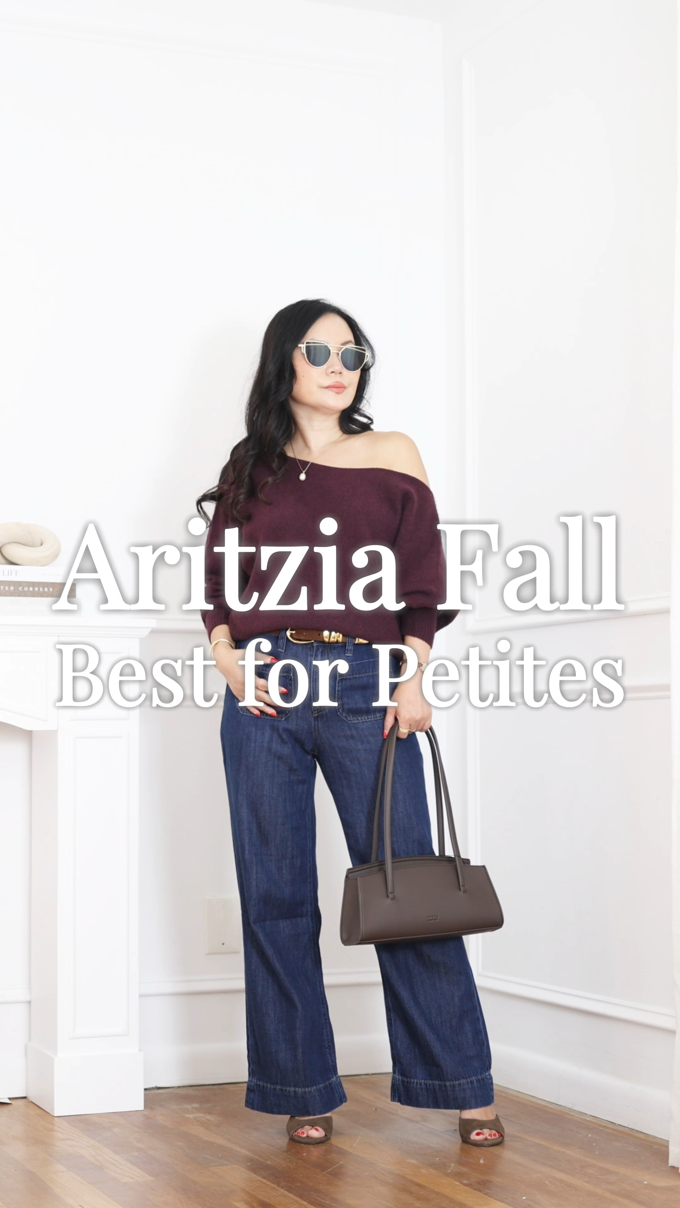 Loves, here are the best petite-friendly fall staples from Aritzia. 
I'm 5'2", 34B-28-37 measurements.
Asymetric burgundy sweater (xxs)
Cashmere mockneck top (s) & Lodge pants (s)
Grey cardigan (xs) 

 #LTKSeasonal #LTKOver40 #LTKPetite