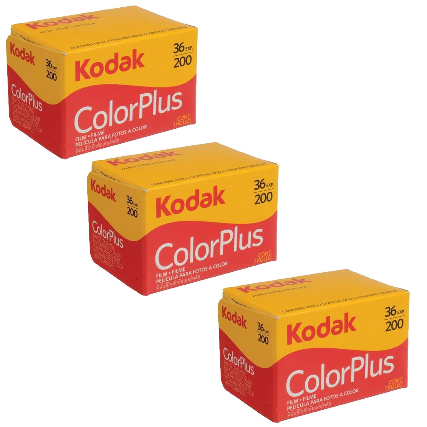 Kodak colorplus film 200 (pack of 3) | Amazon (US)