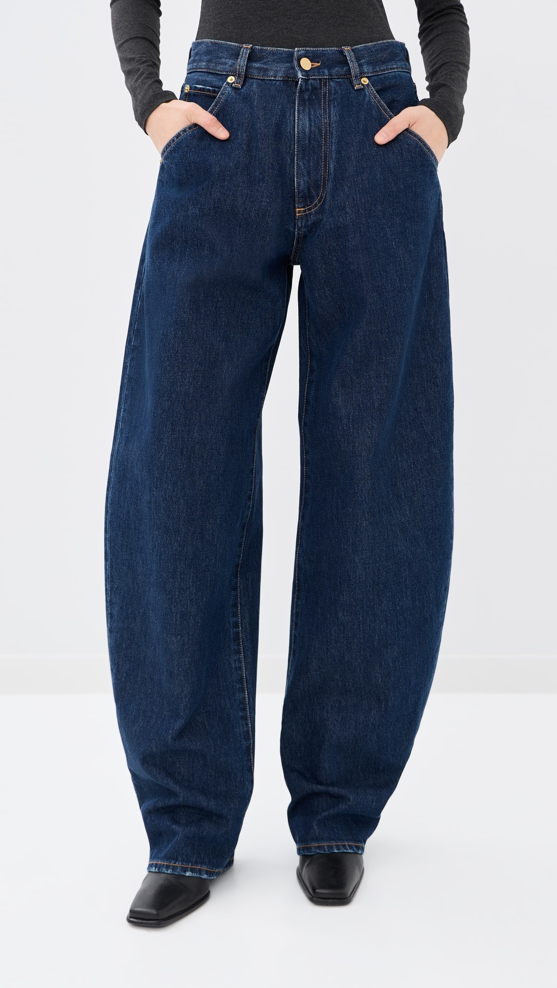 Khris Barrel Leg Jeans | Shopbop