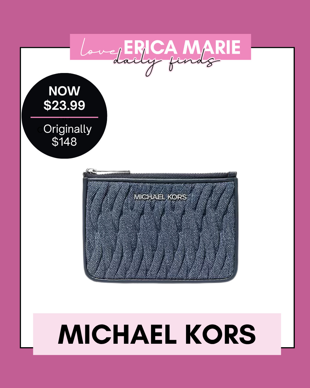 Grab some of this Michael Kors wallet for your gift drawer for upcoming birthdays or graduations. Thrown in a small gift card to Starbucks and you have a great, thoughtful gift!

#Giftideas, #practicalgift, #walletgiftideasforher

#LTKSaleAlert
