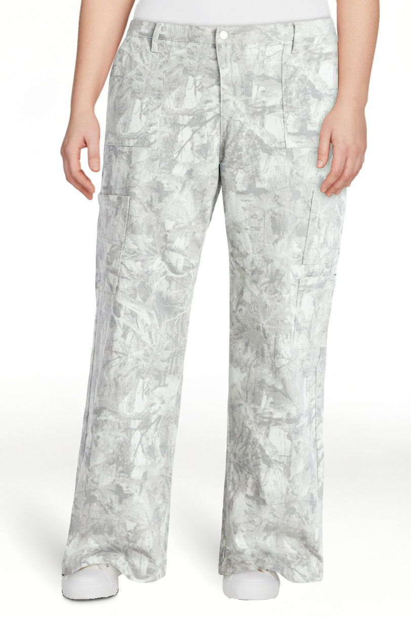 No Boundaries Cargo Wide Leg Jeans, 31.5" Inseam, Women's | Walmart (US)