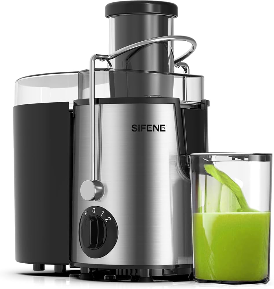 Amazon.com: SiFENE Juicer Machine, 400W High-Speed Quick Juice Making, 3" Big Mouth for Veggies &... | Amazon (US)