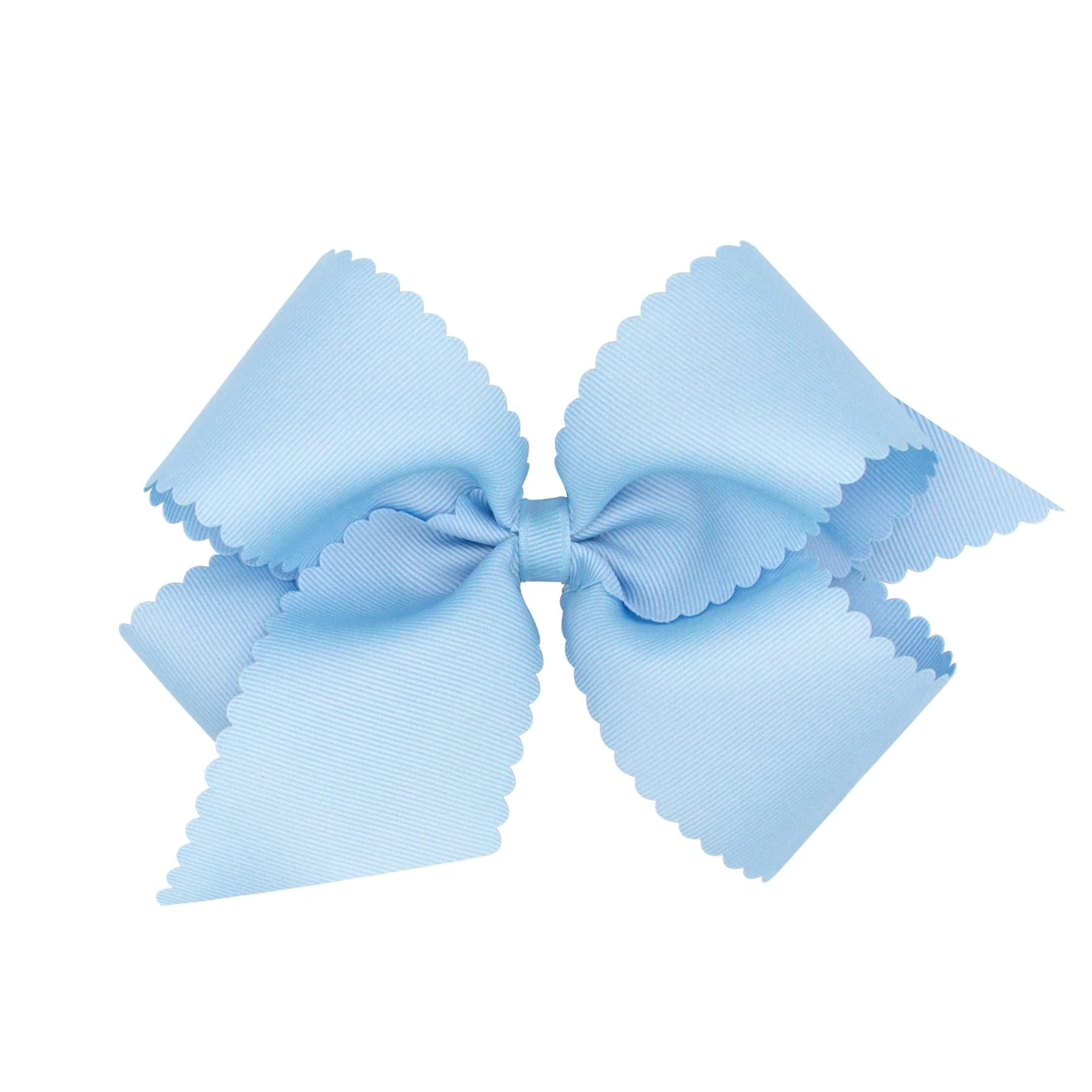 Scalloped Edge Grosgrain Bow | Classic Whimsy
