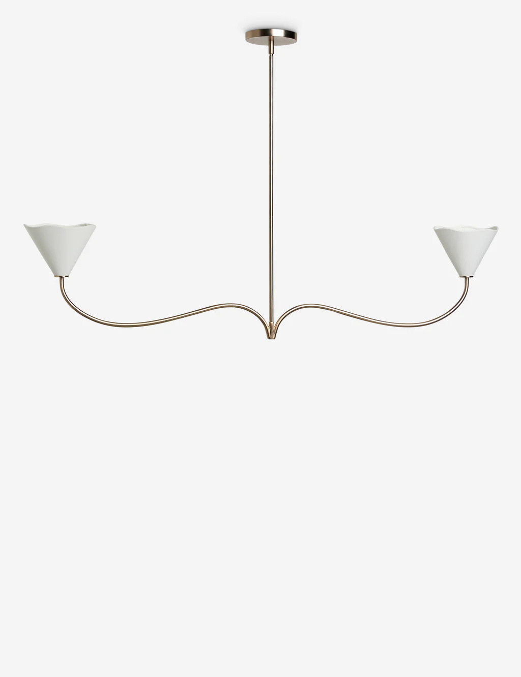 Loana Linear Chandelier | Lulu and Georgia 