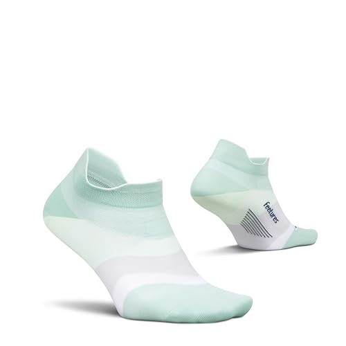 Feetures Elite Ultra Light Cushion Ankle Socks - Running Sock with Targeted Compression - Supine Sage, Medium (1 Pair) | Amazon (US)