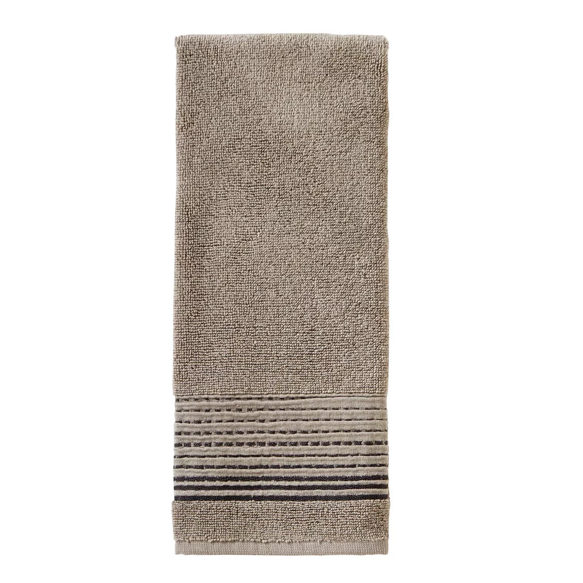 Chadwick Striped Towel Taupe - SKL Home | Target