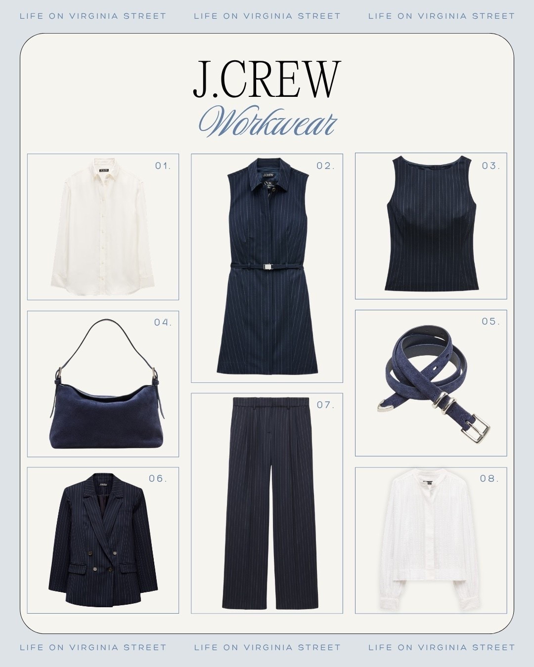 J.Crew workwear! 🙌🏼

j crew workwear, jcrew workwear, j crew office outfits, j crew business casual, j crew work outfits, j crew fall workwear, j crew fall fashion, fall workwear, fall work outfits, fall office outfits, fall business casual, fall professional outfits, fall work wardrobe, fall workwear capsule, workwear capsule wardrobe, office capsule wardrobe, business casual outfits, professional outfits women, polished workwear, elevated workwear, classic workwear, preppy workwear, modern workwear, timeless workwear, office wardrobe essentials, work wardrobe staples, fall outfit ideas, fall transition outfits, polished fall outfits, j crew blazer, tailored blazer, wool blazer, pinstripe blazer, plaid blazer, lady jacket, sweater jacket, cropped jacket, trench coat, button down shirt, striped button down, white button down, oxford shirt, silk blouse, work blouse, cashmere sweater, crewneck sweater, cardigan, sweater shell, knit polo, tailored trousers, wide leg trousers, wide leg pants, straight leg trousers, pleated pants, pinstripe pants, work pants women, matchstick jeans, dark wash jeans, pencil skirt, midi skirt, slip skirt, fall work dress, midi dress, shirt dress, loafers, leather loafers, suede loafers, ballet flats, cap toe flats, pointed toe flats, slingback flats, kitten heels, knee high boots, leather tote, suede handbag, structured handbag, leather belt, fall accessories, chocolate brown outfit, camel outfit, burgundy outfit, oxblood accessories, navy workwear, gray workwear, neutral work outfit, pinstripe outfit, plaid outfit, monochrome work outfit, polished casual, classic preppy style, modern classic style, timeless fashion, quiet luxury style, women over 30 style, women over 40 style, corporate outfits, office outfit ideas, work conference outfit, work to dinner outfit, desk to dinner outfit

#LTKgrwm #LTKootd #LTKWorkwear