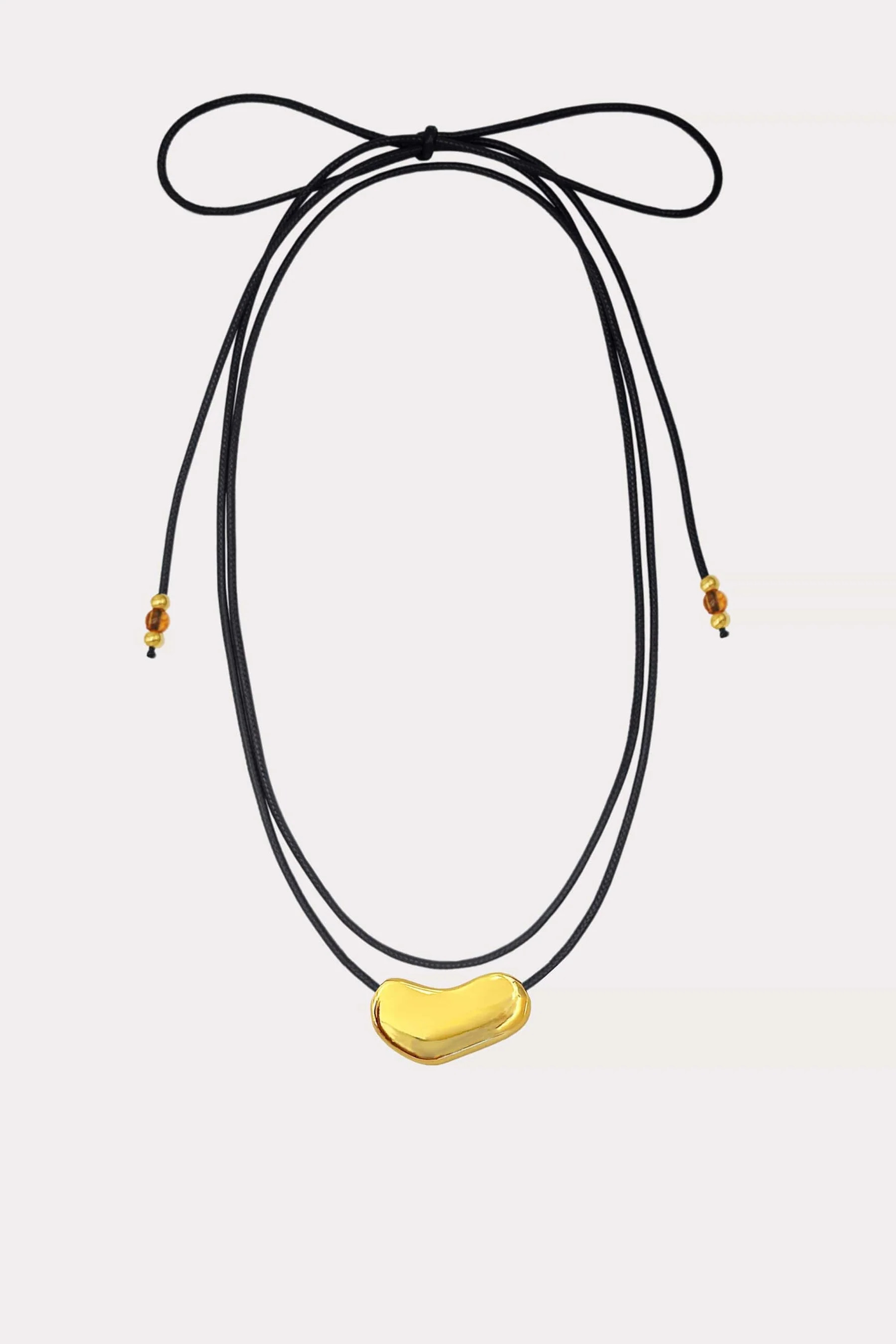 Nugget Corded Tie Necklace | Petit Moments