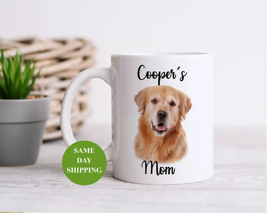 Custom Dog Mug, Dog Picture Mug, Dog Coffee Mug Personalized, Dog Face Mug, Custom Pet Lover Mug,... | Etsy (US)