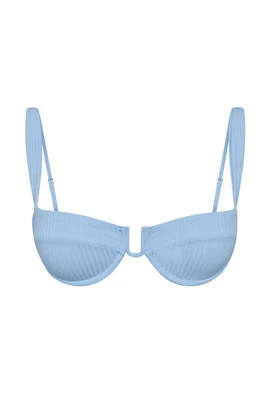 Cala Roja Top - Sky Rib | Monday Swimwear