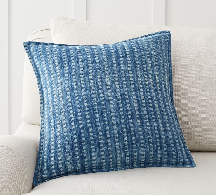 Delicia Mud Printed Pillow Cover | Pottery Barn (US)